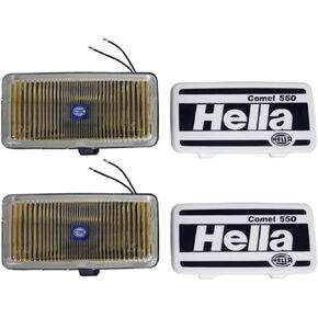 Hella 550 Performance Off-Road Amber Fog Light Kit for Pickup Trucks, SUV, 4x4, Jeep, Tractors / 005700681