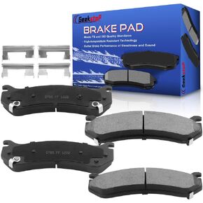 Front Disc Brake Rotors and Ceramic Brake Pads for 1999-2006 Chevy Silverado 1500, 2000-2006 Tahoe/Suburban 1500/Cadillac Escalade/GMC Sierra 1500, 2000-2006 Yukon XL/Yukon XL 1500