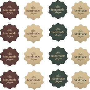 480 Lovely Cute Handmade Label Seal Sticker Handmade Bakery Decorative Sticker (Style-2)