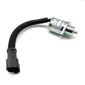 2848A278 Fuel Shut Off Solenoid 172-7209 3797073 173-1338 SA-4934-12 for Caterpillar Engine 3024C 3034 Perkins Hyster Engine UB704 Stop Solenoid 12VDC