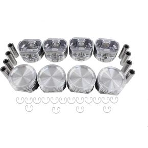 DNJ P4170 Piston Set for 1997-2015 / Ford, Lincoln/E-150, E-250, Super Duty, Excursion, Expedition, F-150, F-250, F-250 Super Duty, F-350 Super Duty, Navigator / 5.4L
