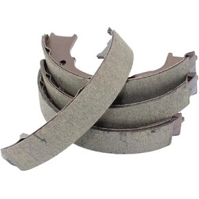TRQ Rear Parking Brake Shoe Set Compatible with 1996-2002 Ford Crown Victoria 2002-2003 Explorer Sport 1998-2002 Ranger Lincoln Town Car Mercury Grand Marquis