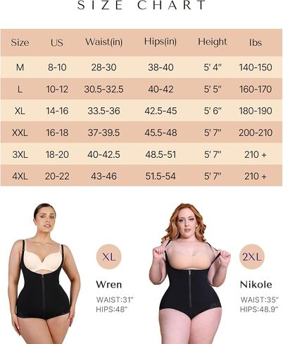SHAPELLX Fajas Colombianas Shapewear for Women Tummy Control Plus Size Postpartum Body Shaper Butt Lifting Bodysuit in Saudi Arabia
