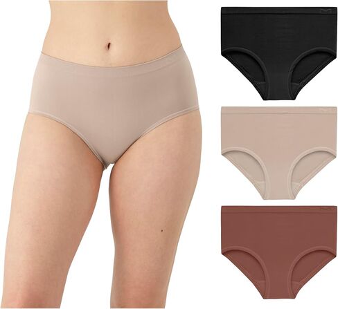 Maidenform M Bikini, Mid-Rise Hipster Panty, Seamless Underwear for Women, 3-Pack in Saudi Arabia