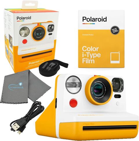 Polaroid Originals Now I-Type Instant Camera - Yellow (9031) in Saudi Arabia