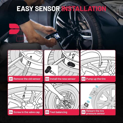 BDFHYK 315MHZ TPMS Sensors Compatible for Chevy GMC Cadillac GM Tire Pressure Monitoring System Replaces# #15114379 15122618 8151226180 4 Pack in Saudi Arabia