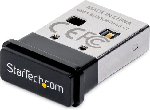 StarTech.com Bluetooth Adapter - Mini USB Adapter - Bluetooth 2.1 - Class 1 EDR - Bluetooth Receiver (USBBT1EDR2) in Saudi Arabia