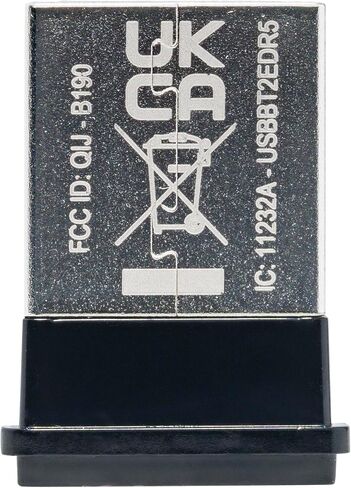 StarTech.com Bluetooth Adapter - Mini USB Adapter - Bluetooth 2.1 - Class 1 EDR - Bluetooth Receiver (USBBT1EDR2) in Saudi Arabia
