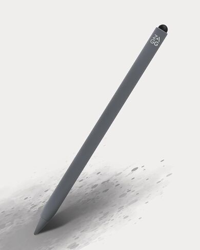 ZAGG Pro Stylus 2 - Active Dual-Tip with Capacitive Back-End, Wireless Charging, Palm Rejection, Tilt Recognition -Compatible w/iPad Pro 11/12.9 (3,4, & 5 Gen)/Air 10.9/iPad 10.2/9.7/Mini 5 & 6 - Blue in Saudi Arabia