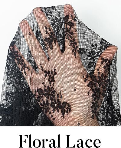 MEROKEETY 2024 Womens Lace Sheer Mesh Long Sleeve Top Crewneck Sexy Y2k See Through Blouse Shirts in Saudi Arabia