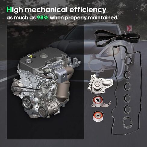 SCITOO Engine Timing Belt Kit Fits for Toyota Camry 1987-2001 for Toyota Celica 1986-1999 for Toyota MR2 1991-1994 for Toyota for for Rav4 1996-2000 for Toyota Solara 1999-2001 in Saudi Arabia