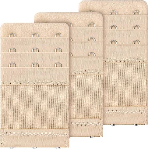 Women's Bra Extenders, 2 Hook / 3 Hook / 4 Hook / 5 Hook, Soft Stretchy Back Bra Extension Strap in Saudi Arabia