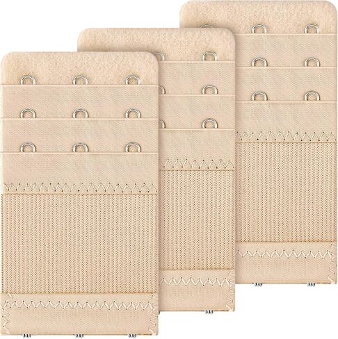 Women's Bra Extenders, 2 Hook / 3 Hook / 4 Hook / 5 Hook, Soft Stretchy Back Bra Extension Strap in Saudi Arabia