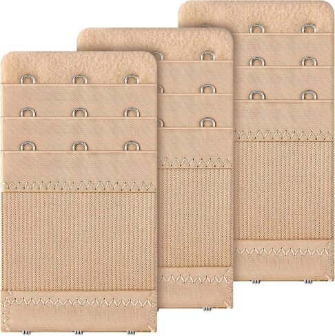 Women's Bra Extenders, 2 Hook / 3 Hook / 4 Hook / 5 Hook, Soft Stretchy Back Bra Extension Strap in Saudi Arabia