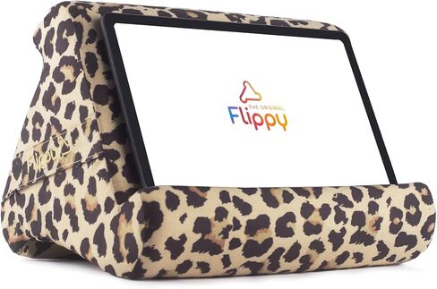 Flippy Original Tablet Pillow Stand & iPad Holder, Gift for Book Lovers & Readers, Multi-Angle Stand with Storage for Lap, Desk & Bed, Compatible with Kindle, Fire, iPad & Samsung, True Blue in Kuwait
