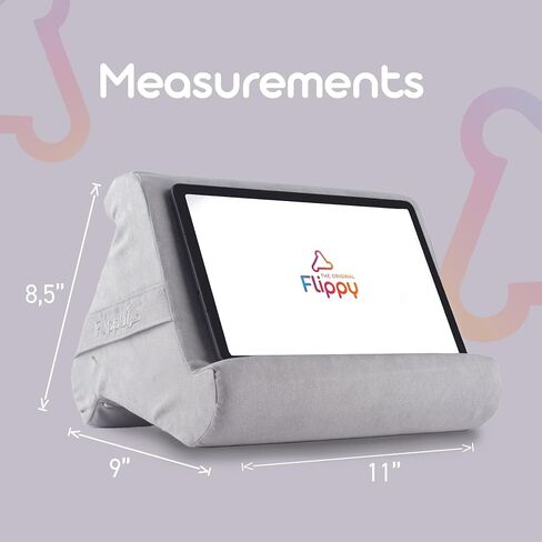 Flippy Tablet Pillow Stand - Tablet Stand, Tablet Holder for Bed, Reading - Lap Stand Compatible with iPad, Kindle, Samsung - Def Leopard in Saudi Arabia