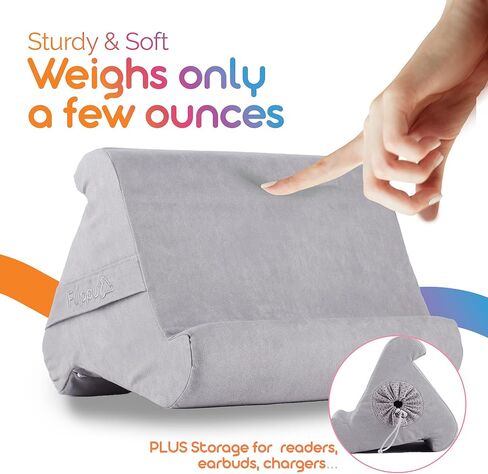 Flippy Tablet Pillow Stand - Tablet Stand, Tablet Holder for Bed, Reading - Lap Stand Compatible with iPad, Kindle, Samsung - Def Leopard in Saudi Arabia