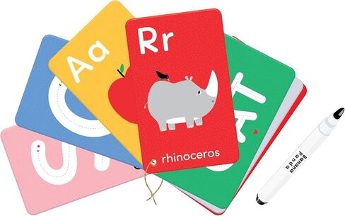 Let’s Write and Wipe Preschool Learning Activities - Animals - 56 Creative Tasks on Dry-Erase Cards with Marker Promote Early Learning Basics, Writing Grip and Motor Skills, for kids ages 3-5 years in Saudi Arabia