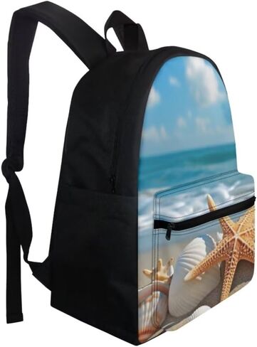 Beach Backpack Set 3 in 1 with Lunch Box Pencil Case Casual Comfortable School Backpack for Kindergarten Elementary School Kids Insualted Lunch Holder for School Girls and Boys in Saudi Arabia