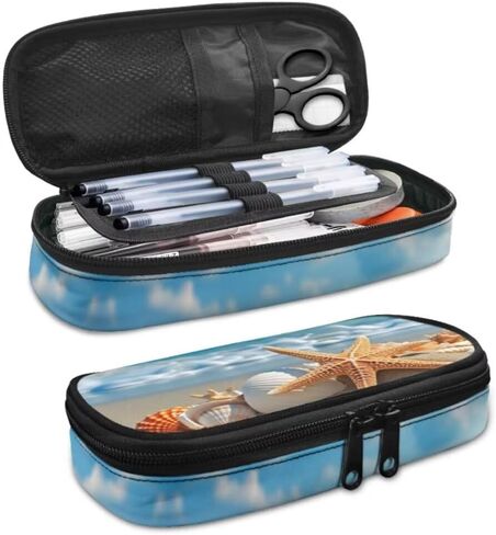 Beach Backpack Set 3 in 1 with Lunch Box Pencil Case Casual Comfortable School Backpack for Kindergarten Elementary School Kids Insualted Lunch Holder for School Girls and Boys in Saudi Arabia