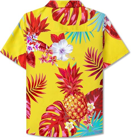 Cromoncent Mommy and Me Matching Hawaiian Outfits Girls & Womens Hawaiian Shirts Tropical Button Down Shirts in Saudi Arabia