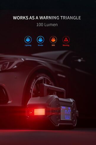 Portable Jump Starter 2000A: Car Battery Jumper 12V Battery Jumper Starter for 7.0L Gas & 6.5L Diesel Jump Start Battery Pack Multiple Emergency Kit with LED & Safety Protection with DC 12V/6A Output in Saudi Arabia