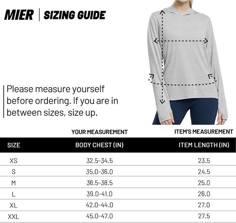 MIER Women's UPF 50+ Sun Protection Hoodie SPF Long Sleeve UV Shirts for Hiking Fishing Running Outdoor, Lightweight in Saudi Arabia