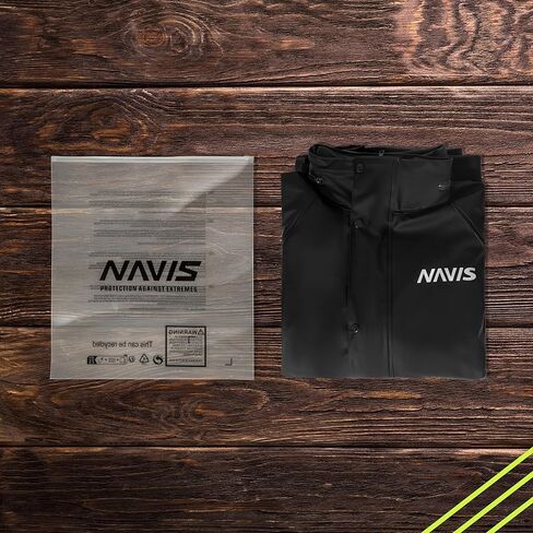 ملابس خارجية للعمل للرجال - بدلة مطر احترافية مع سترة مطاطية وسروال مريلة لتوفير أقصى درجات الأمان والراحة in Kuwait