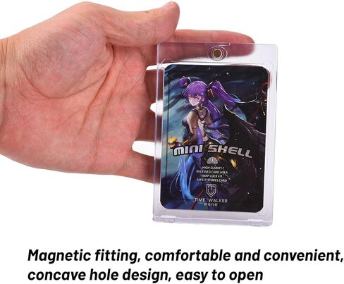Card Protectors 10 Case Sleeves Clear Card Brick Top Loaders + 50 Protective Sheath Fit for Trading Cards Standard Sports Baseball Football Cards Basketball in Kuwait