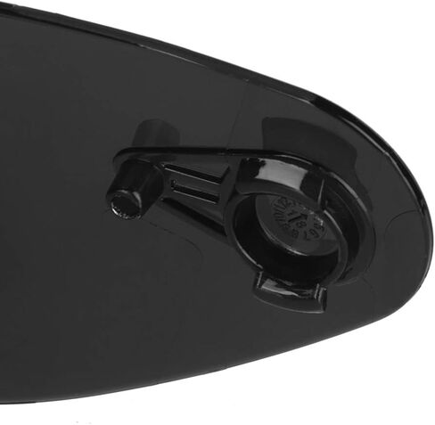 Helmet Lens Visor, Qiilu Motorcycle Visor, Full Face Motorcycle Visor Lens Windshield Replacement Fit for AGV K3SV K5(Blue) in Saudi Arabia