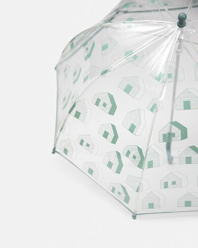 مظلة تولا للأطفال من 7 صباحًا - مظلة شفافة بحجم الأطفال، مقبض منحني سهل الإمساك، مادة خفيفة الوزن | مجموعة ملابس ضد المطر in Kuwait