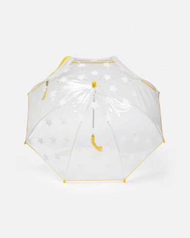7AM Tula Kids Umbrella - Kid Size Transparent Umbrella, Easy Grip Curved Handle, Lightweight Material | Rainwear Collection in Saudi Arabia