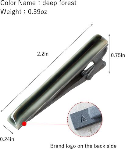 [TAVARAT] Tie Clip Tie Clips for Men Tie Bar Tie Pin Cufflinks for Men Tps-140-141 in Saudi Arabia