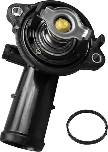 Thermostat Housing Assembly Replace 323056 330424 Fit for Maserati GHIBLI Levante Quattroporte 2014 2015 2016 2017 2018 2019 2020 2021 in Saudi Arabia