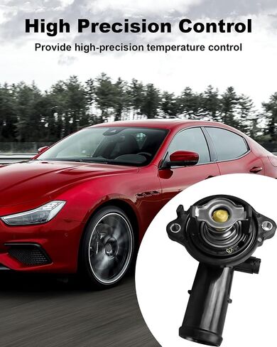 Thermostat Housing Assembly Replace 323056 330424 Fit for Maserati GHIBLI Levante Quattroporte 2014 2015 2016 2017 2018 2019 2020 2021 in Saudi Arabia