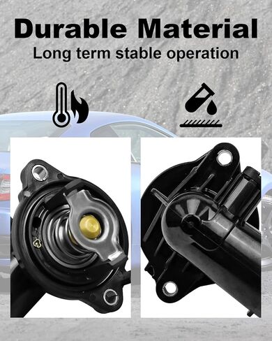 Thermostat Housing Assembly Replace 323056 330424 Fit for Maserati GHIBLI Levante Quattroporte 2014 2015 2016 2017 2018 2019 2020 2021 in Saudi Arabia