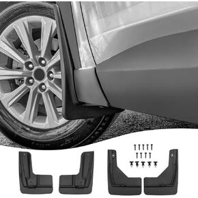 Mud Flaps Compatible with 2024 2025 Toyota Grand Highlander Mud Guards Front & Rear No Drilling 4PCS Splash Guards Fender Flares All Weather Protection Accessories