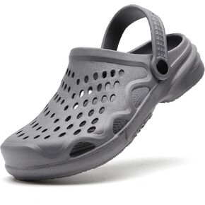 Men's Garden Clogs Shoes Non Slip Shower Slippers Summer Outdoor Beach Sandals