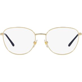 Vogue Eyewear Women's VO4231 Butterfly Prescription Eyewear Frames, Pale Gold/Demo Lens, 53 mm