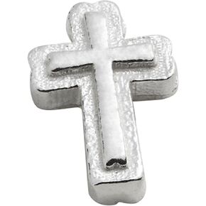 Alex and Ani PC21CHCRS,Create Your Own Cross,.925 Sterling Silver,Silver, Slider Charms