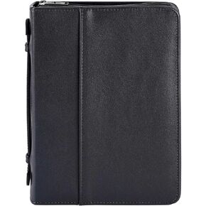 Bible Cover-Classic Faux Leather-Black-XLG