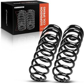 A-Premium 2Pcs Rear Suspension Coil Spring Set Compatible with Ford Crown Victoria & Mercury Grand Marquis 1998-2011 & Lincoln Town Car, Driver and Passenger Side