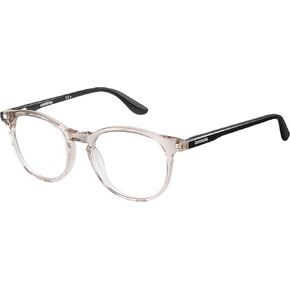 Carrera 6636/N Round Prescription Eyewear Frames, Dove Gray Black, 49mm, 19mm