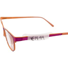 Price Tags with Universal Application for All Glasses Frames- Durable and Reliable Price Tags for Glasses Frame Eyeglass Frames Spectacle Frames 200 Pieces Oval Shape