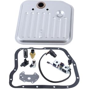 Pressure Solenoid Sensor Transducer Transmission Kit Compatible with 2000-2007 Jeep Grand Cherokee Dodge Ram 1500 2500 3500 A518 46RE 47RE 48RE