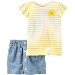 Carter's Girls 2 Pc Playwear Sets 259g350