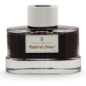 Graf von Faber-Castell Fountain Pen Ink, 75ml, Hazelnut Brown (FC141002)