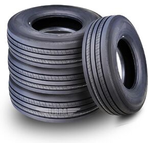 All Steel Trailer Radial Tire-ST235/80R16 235/80/16 235/80-16 130/126M LRH 16-Ply, Set 4