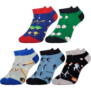 Baseball Gifts for Boys 8-12 Baseball Socks Boys 8-12 Boys Socks Ankle Socks Cotton Socks Boys Baseball Gifts for Team