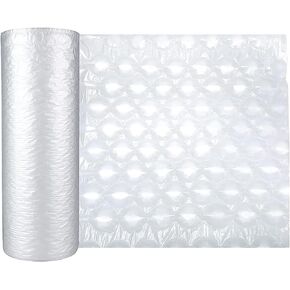 Yaegoo Air Cushion Film 985ft Length, Size 15.7inch x 11.8inch, Roll Bubble Bags Film for Wrap Machine, Air Cushion Machine Not Included